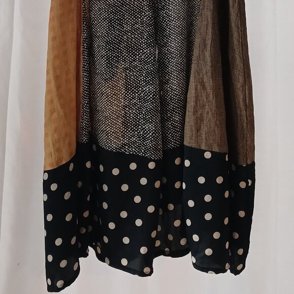 Alembika Balloon Shaped Dress Size 1 Linen Blend - Picture 4 of 9